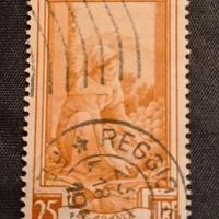 francobollo 25 lire 