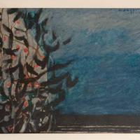 Enrico Longfils, Rovo con bacche rosse e mare