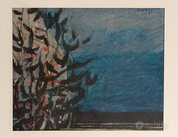 Enrico Longfils, Rovo con bacche rosse e mare