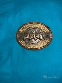 Fibbia western ( chiusura selleria )