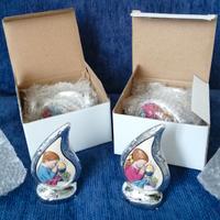 Icone resina argentata - Prima Comunione bambino/a