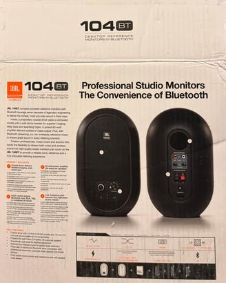 Monitor/Casse da studio JBL Professional 104-BT