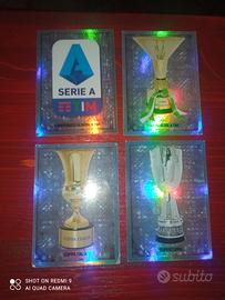 set scudetti Coppa Italia Supercoppa Serie A