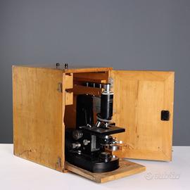 Microscopio Professionale Officine Galileo Anni 50