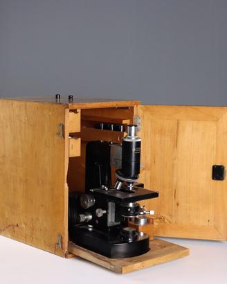 Microscopio Professionale Officine Galileo Anni 50