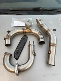 Collettore artigianale yxf/wr 450 2014/17