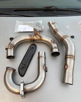 Collettore artigianale yxf/wr 450 2014/17