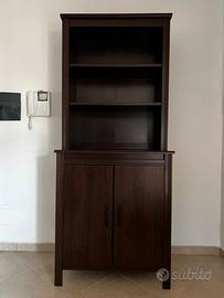 credenza ikea Brusali marrone