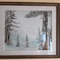 Quadri di un Paesaggio invernale