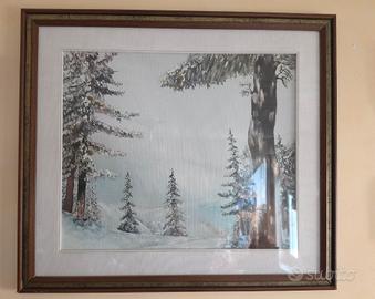 Quadri di un Paesaggio invernale