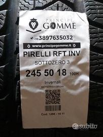 2 gomme 245 50 18 pirelli rft inv a1296