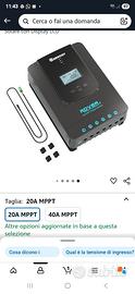 Renogy 20 A 12/24 V MPPT Regolatore di Ricarica So