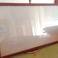 10 cornici in legno vintage (con vetro)