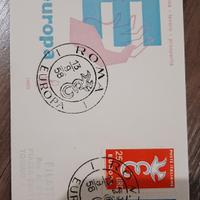 FDC Venetia Club Italia  1958 europ