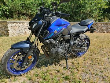 Yamaha MT07 depotenziata anno 2024