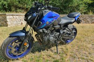 Yamaha MT07 depotenziata anno 2024