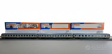 Roco H0 - convoglio passeggeri 3 carrozze FS