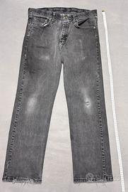 Wrangler Jeans Grigio Antracite Uomo W32xL30