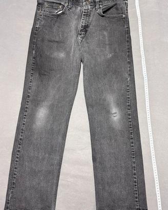 Wrangler Jeans Grigio Antracite Uomo W32xL30