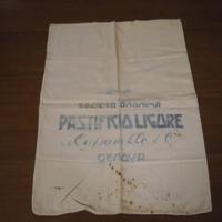 Antico sacco farina PASTIFICIO LIGURE -GENOVA 1900