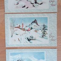 Cartoline Natale Natalizie Vintage