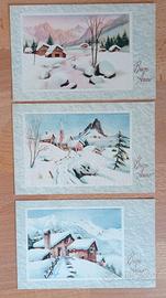 Cartoline Natale Natalizie Vintage