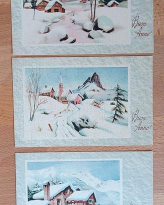 Cartoline Natale Natalizie Vintage