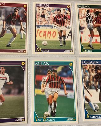 Figurine/Card Calcio SCORE 92