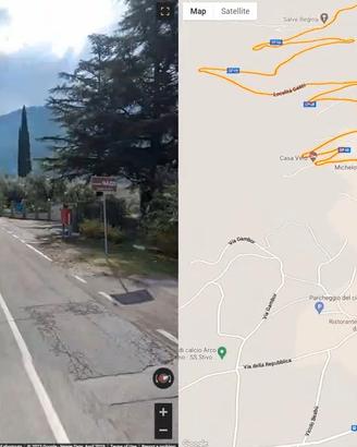 Video strada senza percorrerla tappa giro ITALIA