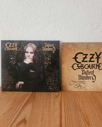 Ozzy Osbourne Patient Number 9 CD  Autografato