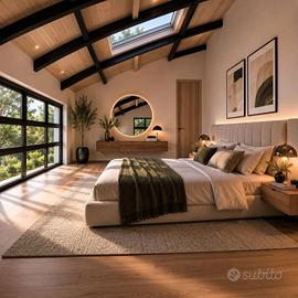 Loft / Open Space di 160 m² con 4 locali e box aut