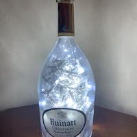 Bottiglia d’arredo con lucine