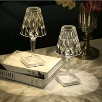 Coppia lampade Led effetto cristallo