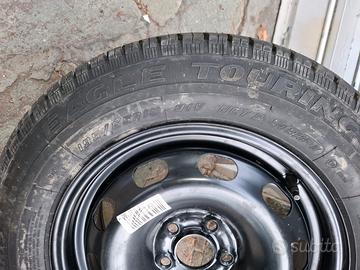 Pneumatico scorta Goodyear con cerchione in ferro