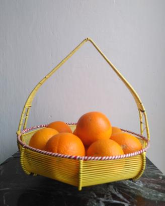 Cestino portafrutta modernariato