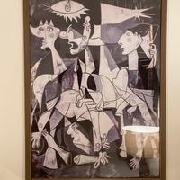 Poster stile Guernica con cornice 50x70