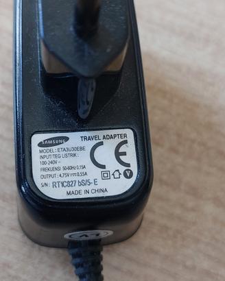 caricabatterie Samsung celulare