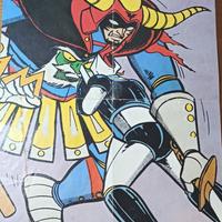 3 POSTER IL GRANDE MAZINGA ORIGINALI ANNI 80
