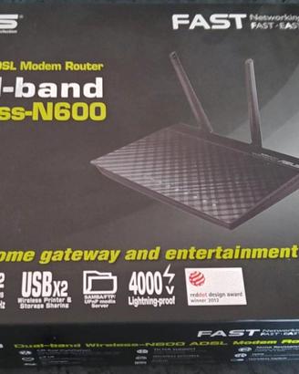 ASUS DSL-N55U router wireless Gigabit Ethernet Dua