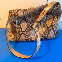 Borsa donna Enrico Pucci in vero pitone Made in IT