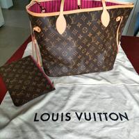 Borsa Luis Vuitton Neverfull MM originale nuova