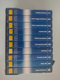 Cassette VHS sull'astronomia