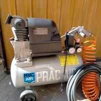 compressore con pistola e prolunga