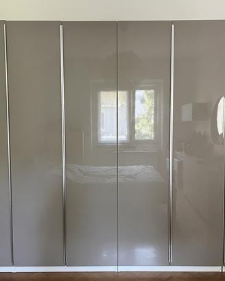 Armadio IKEA PAX 6 ante lucide Beige