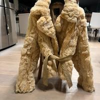 Pellicciotto conbipel lapin color miele