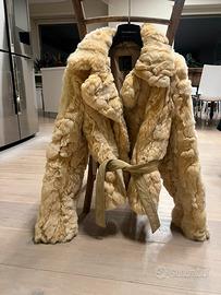 Pellicciotto conbipel lapin color miele