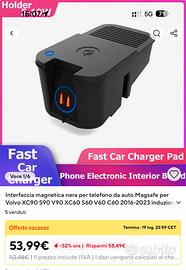 Pisstra ricarica wireless per Volvo XC 60 (2019)