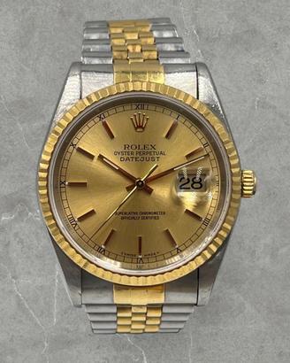 Rolex Datejust 36MM Oro e Acciaio Ref. 16233