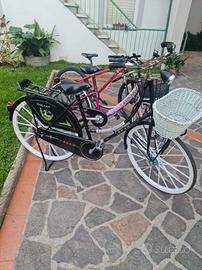 Bicicletta Olandese e 2 bici ragazza/o di "24.