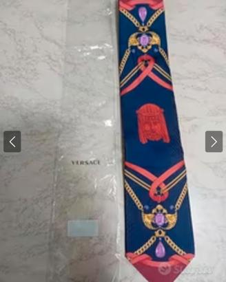 Versace cravatta seta  rara da collezione